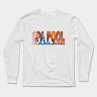 SPA POOL - Hamersley Gorge Karijini Western Australia Long Sleeve T-Shirt